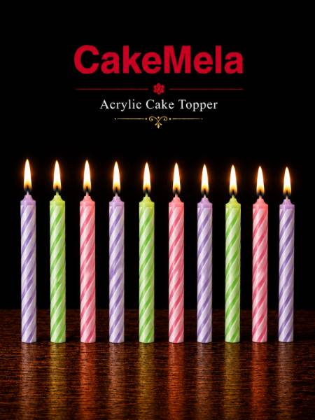 Pastel Birthday Candle Set (10 Pc) — cake delivery in Ranchi