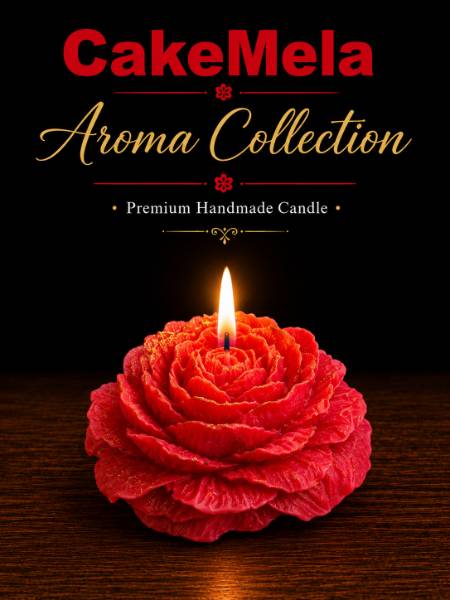 Royal Rose Aroma Candle — cake delivery in Ranchi