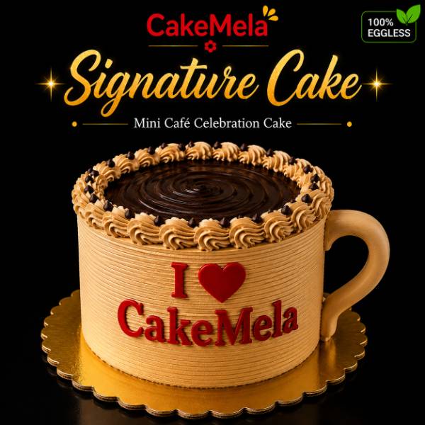 CakeMela Signature Cake ☕🎂 — cake delivery in Ranchi