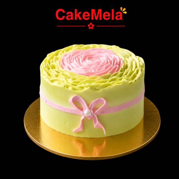 Pastel Bloom Cake — cake delivery in Ranchi