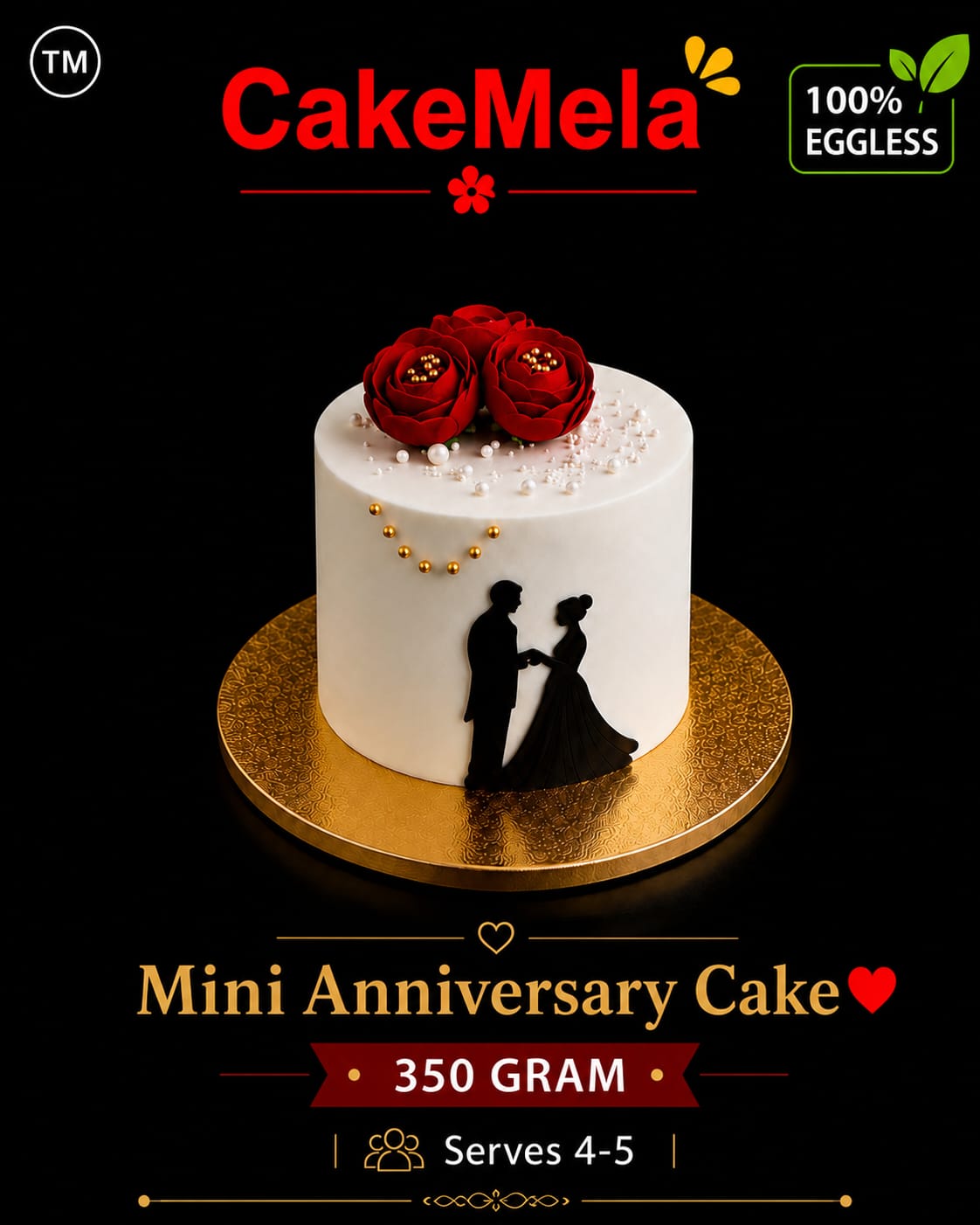 Mini Anniversary Cake — cake delivery in Ranchi