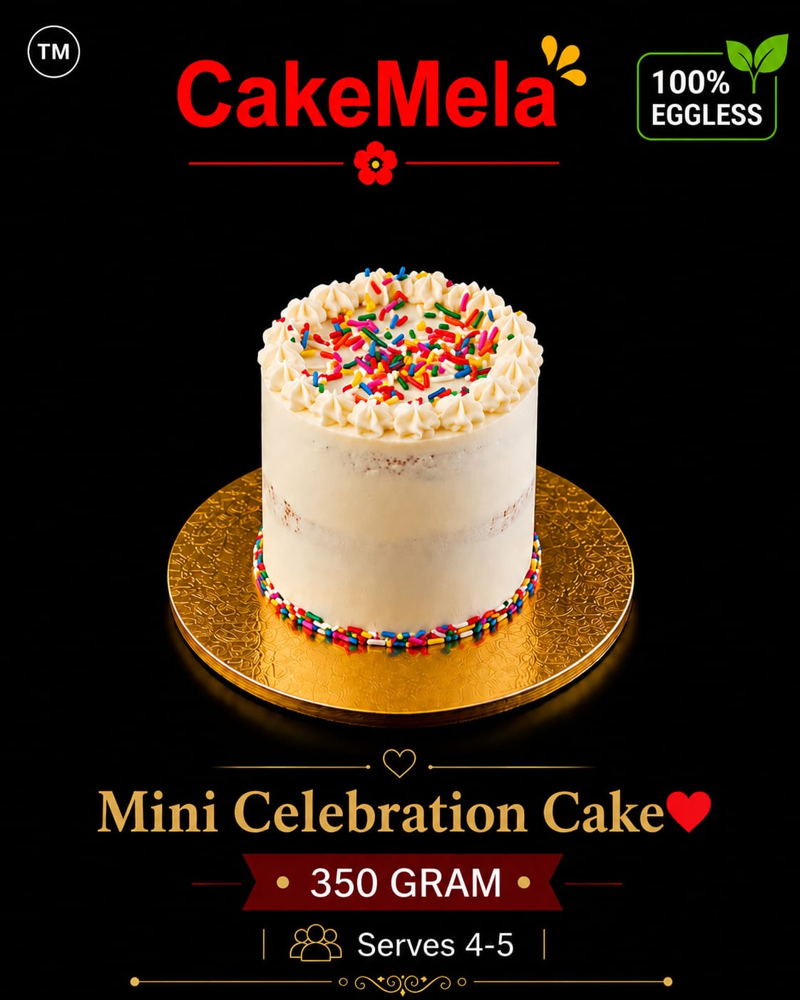 Mini Celebration Cake — cake delivery in Ranchi