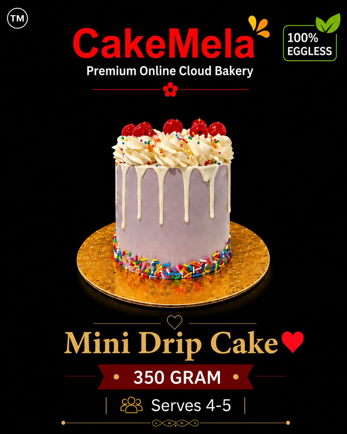 Mini Drip Cake — cake delivery in Ranchi